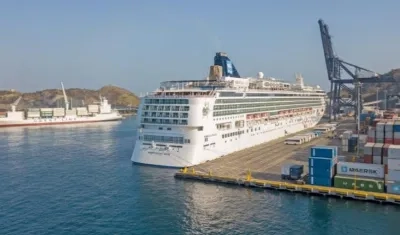 El primer crucero arribará a Santa Marta este viernes 6 de enero.