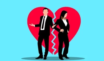 El divorcio, según el Código Civil Colombiano, es una de las causales de divorcio.