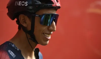 Egan Bernal viene de correr en la Vuelta a San Juan (Argentina).