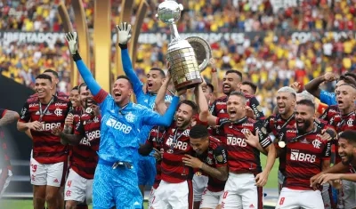 Flamengo, representante de Sudamérica en el Mundial de Clubes.