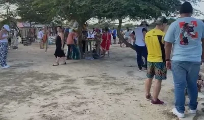 Paisas víctimas de atraco en ranchería de La Guajira.