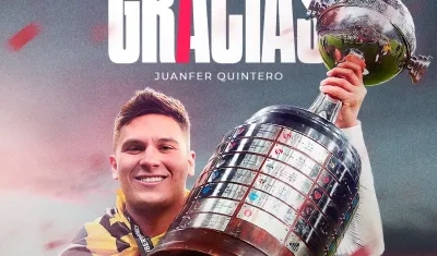 Juan Fernando Quintero, fichaje de lujo para Junior.