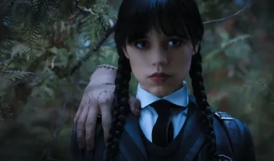 La actriz Jenna Ortega, protagonista de 'Wednesday'.