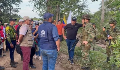 Reuniones de mediación de la Defensoría.