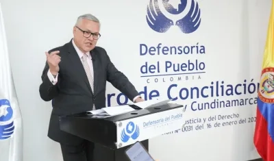 Néstor Osuna, ministro de Justicia.