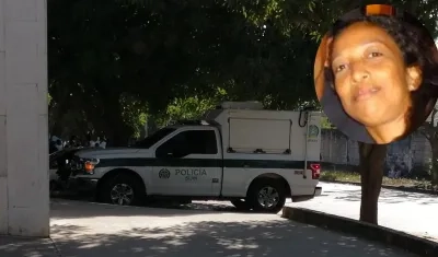 El cuerpo de Rosalba Esther Guerrero Freire fue llevado a Medicina Legal.