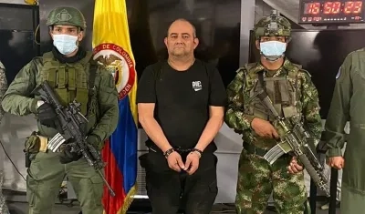 Alias 'Otoniel' fue capturado en octubre de 2021.