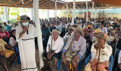 La asamblea permanente indígena que votó la protesta para este 23.