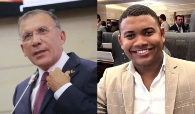 Roy Barreras y Miguel Polo Polo.