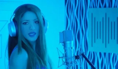 Shakira en vldeo de la canción "BZRP Music Sessions #53".