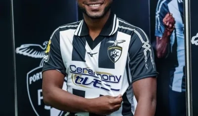 Roberto Hinojosa fue prestado por Unión Magdalena al Portimonense.