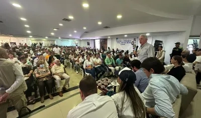 Álvaro Uribe en Sincelejo. 
