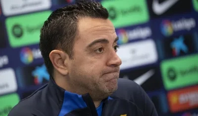 Xavi Hernández, entrenador del Barcelona. 