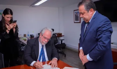 Felipe Tascón, Director Nacional de la Dirección de Sustitución Voluntaria de Cultivos de Uso Ilícito.