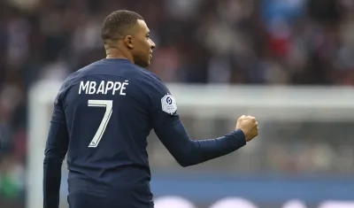 Kylian Mbappé, delantero del París Saint Germain.