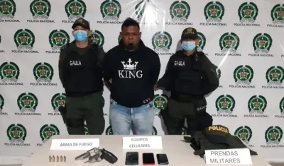 Erguin Enrique Barrios Olivo, apodado como 'Gorila'.