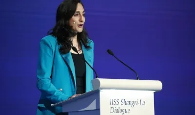 La ministra de Defensa canadiense, Anita Anand.