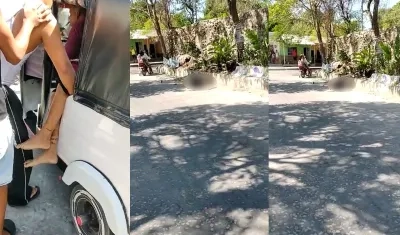 Lugar donde ocurrió la balacera y terminó con dos presuntos extorsionistas abatidos. 