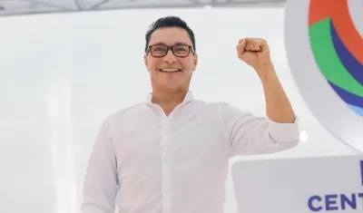 El Gobernador del Magdalena, Carlos Caicedo.