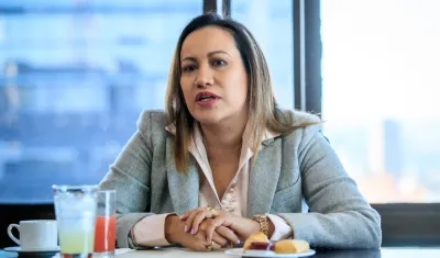 La Ministra de Salud, Carolina Corcho.
