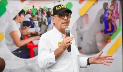 El Alcalde de Cartagena, William Dau.