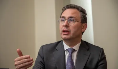 El presidente ejecutivo de la Cámara de Comercio de Bogotá, Nicolás Uribe Rueda.