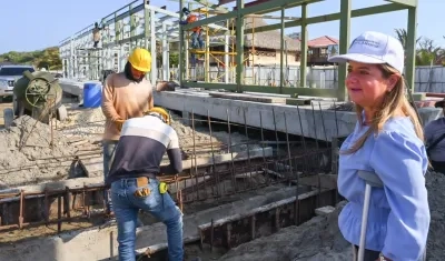 La Gobernadora del Atlántico, Elsa Noguera.