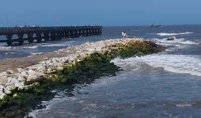 Fuerte oleaje en el Caribe