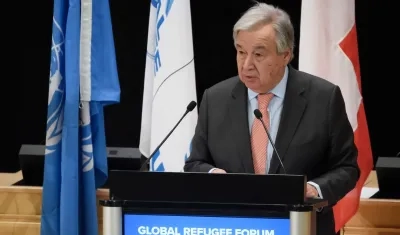 El secretario general de la ONU, António Guterres.