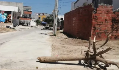 Calle 78 con carrera 13, barrio Reserva de Los Almendros.