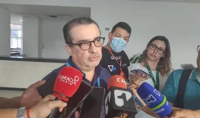 Javier Cormane, gerente de la ESE UNA.