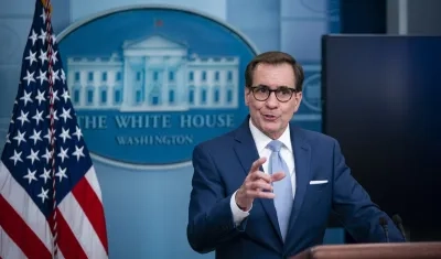 El portavoz del Consejo de Seguridad Nacional de la Casa Blanca, John Kirby.