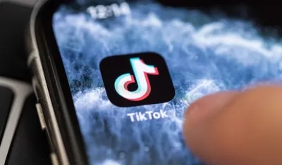 La aplicación TikTok.