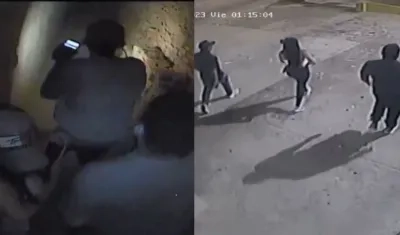 Los cuatro ladrones.