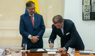 Gustavo Petro y José Félix Lafaurie, imagen de referencia.