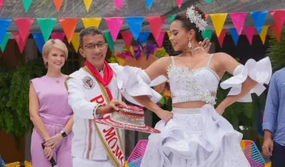  Reyes del Carnaval 2023, Natalia De Castro González y Sebastián Guzmán Gallego.