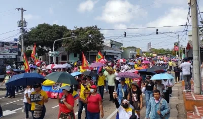 Imagen de la marcha.