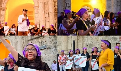 Imágenes del conmovedor acto.