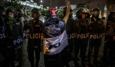 Imagen de las protestas.