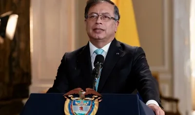 El Presidente de la República, Gustavo Petro.