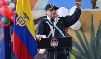 El Presidente de la República, Gustavo Petro.