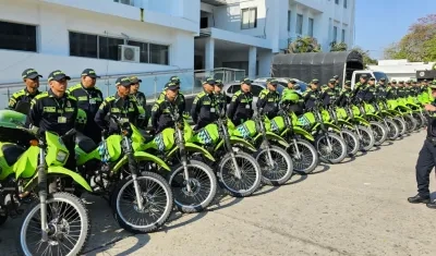 Los policías que estarán en las calles.