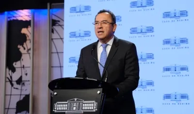 Alfonso Prada, ministro del Interior.