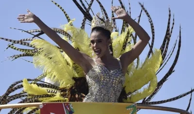 La Reina del Carnaval 2023.