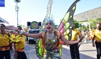 La Reina del Carnaval 2023, Natalia De Castro.