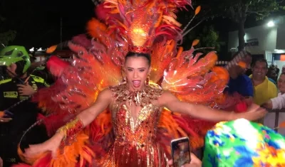 La Reina del Carnaval de Barranquilla, Natalia De Castro.