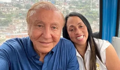 Rodolfo Hernández y Marelen Castillo.