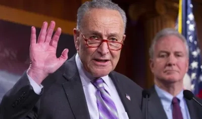 El líder de los demócratas en el Senado, Chuck Schumer.