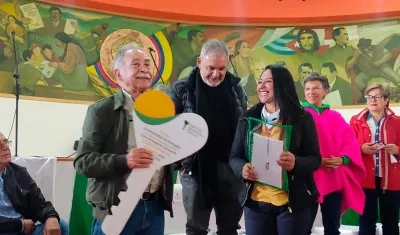 Momento del acto de constitución.