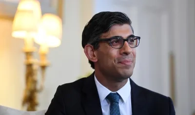 El primer ministro británico, Rishi Sunak.